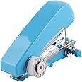 Cryfokt Handheld Sewing Machine, Hand Sewer Machine Automatic Feeding Compact Structure for Outdoor Travel for Household