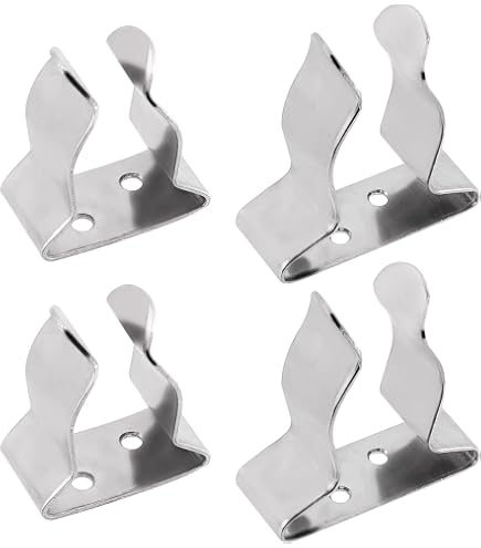 Wellenshop Bootshakenhalter 1 Paar | Klappbar Für 30mm Rohr | Robust & Salzwasserbeständig