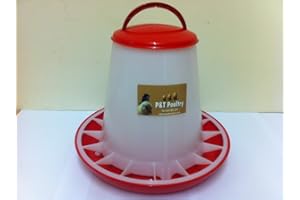 TITAN INCUBATORS P&T Poultry 3kg Feeder For Chicks / Chickens / Duck / Geese / Quail / Poultry
