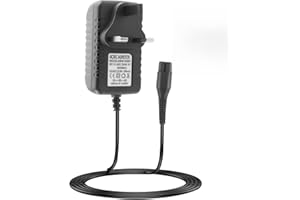 UOWW 5.5V Charger Fit for Karcher Window Vac Cleaner, Replacement for Karcher WV60, WV2, WV5, WV75, WV1, WV60 Plus, WV1 Plus, WV75 Plus, Window Vacuum Cleaner Power Cord, Plug UK 1.5m Power Adapter