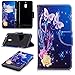 Produktbild PU Leder Hülle für Nokia 2.1 (2018),Geldbörsen-Etui Flip Case Netter Ledertasche Schutzhülle für Nokia 2.1 (2018) Stand Folio Hülle Etui Scratch Magnetverschluss Fächern Karten Handyhülle für Nokia 2.1 (2018) 5.5 Zoll (Verträumter Schmetterling)