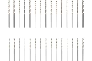 UTMACH 30 Pezzi Punte da Trapano Cobalto 1,5 mm 1mm HSS-CO Set Punte da trapano Professionali Punta Elicoidale per Legno, Acciaio Inossidabile, Metallo Alluminio, Ferro