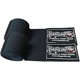 Dragondo Giftoom Spor Elastik Boks Bandajı 3,5 metre, Tek Ebat, BAND990, SİYAH