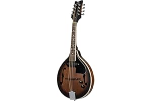 Ortega Guitars A-Style Mandoline Elektro-Akustisch – F-Holes – Americana Series – Fichte / Ahorn, Braun (RMAE30-WB)