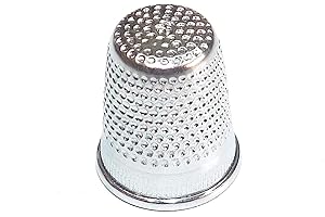 JOY STORE Toy-Store - Dedal para coser, de metal, ideal para trabajos de bordado de bricolaje