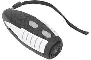 Ultraschall-Hundevertreiber, Tragbares Hundebell-Abschreckungs-Anti-Bell-Gerät Gutes Verhaltens-Hundetraining für Reisen Im Freien mit LED-Taschenlampe Stoppen Sie das Bellen mit Ultraschall