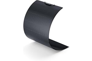 ALLPOWERS SF100 elastyczny panel słoneczny ETFE 100 W, monokrystaliczny panel słoneczny, IP68, ogniwo słoneczne, fotowoltaiczne, 12 V/24 V, off-grid do kamperów, dachów, na kemping, do łodzi, kamperów