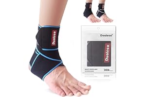 Dualeco Ankle Brace 1 Piece, Adjustable Ankle Brace, Ankle Brace Right / Left, Ankle Brace, Ankle Brace, Ankle Support Women / Men
