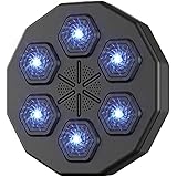 Scatola musicale smart da parete, bersaglio per allenamento, attrezzatura per allenamento di boxe, divertente gioco per comba