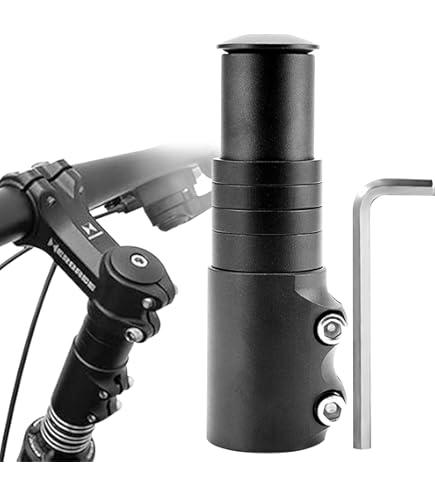 Potence BMX Aluminium - Plongeur 21.1mm - Fixation 4 Vis - Noire