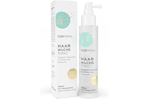 ‎COSPHERA Haar Tonikum Spray mit Rosmarinöl 100ml - Rosmarin Öl Spray natürlich Haarwachstum beschleunigen - Haarwuchsmittel Frauen & Männer - Haarserum bei Haarausfall - Rosmarinöl Haare von Cosphera