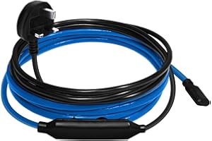 Mi-Heat 14m ETM Heat Trace Cable Kit Self-Regulating - Trace Wire Heating System for Frost Protection – Pipe Trace Heating for Outdoor Plumbing & Drains (230V)