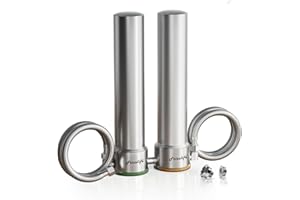 Frizzlife UDS99-S Under Sink Water Filter System, 8-Stage Direct Connect Water Filtration, 0.5 Micron Reduce 99.99% Lead, Chlorine, Heavy Metals, Scale & Limes, NSF Certified Elements, Stainless Steel