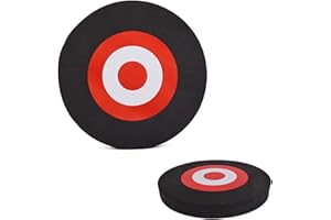ELONG OUTDOOR Elong Eva Foam Archery Target, 25cm Round Archery Targets for Backyard Shooting Practice Board Indoor Outdoor Sports Hunting Accessories