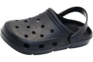 LHXYUO Non-Slip Garden Clogs for Women and Men, Slip On Shoes Heel Strap Mules Sandals Lightweight Slippers Indoor Outdoor Slide