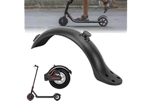 GAESHOW Garde Boue Arrière Trottinette Electrique, 4 Trous Garde Boue pour Résistant Aux éclaboussures, Support de Garde-Boue, Accessoire de Remplacement de 21.59cm/8.5inch de Scooter Électrique