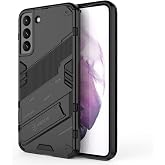 Microcase Samsung Galaxy S22 Matrix Armor Standlı Kılıf - Siyah