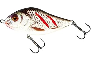 Salmo Slider Floating Wounded Real Grey Shiner 10cm Lure