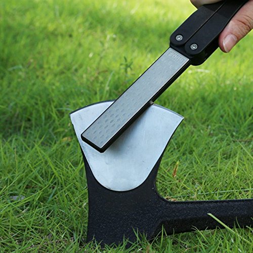 Goodia Folding Diamond Sharpeners for outdoor camping,sharpening stone/Pocket Knife Sharpener/Diamond Combo Fin/Fast & Easy Pull Thru Design. - 6