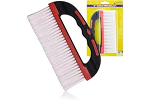 BARGAINSGALORE 9" Wallpaper Smoother Pasting Brush - With Easy Grip Handle, Soft Bristles | For Pasting, Decorating, Smoothing | Wall Home Diy. Multi Use, Paste Remover