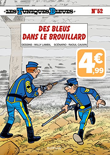 couverture de : Des bleus dans le brouillard
