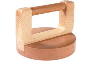 BOXOB Outil d'Impression en Bloc Baren, Bois de Pin Baren pour la Gravure Poignée Ergonomique Outils de Gravure Outil d'Impression de Bloc de Linoléum Outil Gaufrage pour Linogravure d'Artisanat