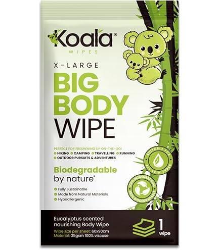 Swan Household ® - XXL Pre Moistened Shower Towel Large Body Size Wet - View #3