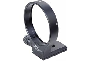 iShoot Lens Collar Tripod Mount Ring B(W) CNC Machined for Canon EF 70-200mm f/2.8L USM/IS USM/IS II USM/III USM, EF 100-400mm f/4.5-5.6L IS USM, EF 35-350mm f/3.5-5.6L USM, EF 300mm f/4L IS USM