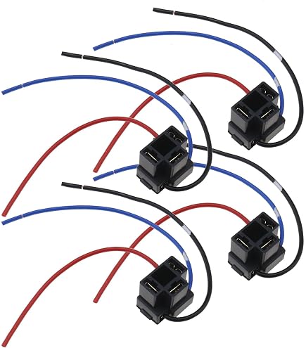 Lot De 3 Connecteurs Prise Ampoule Feu Arrière Moto - Extension Faisceau Métal Plug & Play