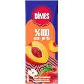 dimes%100 Elma-Şeftali 200Ml