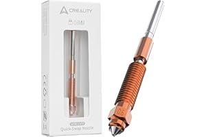 Creality K1C Nozzles,Unicorn Quick-Swap Nozzle 0.6mm with Titanium Alloy Heat Break, Copper Alloy and Hardened Steel für K1C/K1 SE/K1/K1 Max/Ender 3 V3/Ender 3 V3 Plus 3D Drucker