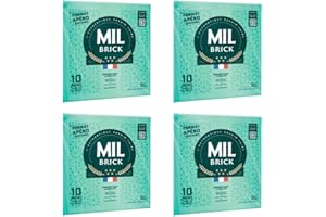 Mil Brick Mini Feuilles de Brick 10 Sheets x4