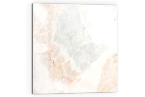 DEQORI Crédence de cuisine en verre - Motif structure en marbre - 60 x 60 cm - Panneau arrière de salle de bain ou de cuisinière - Protection anti-éclaboussures pour cuisine et salle de bain -