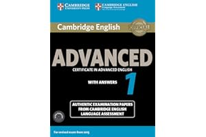 Cambridge English Advanced 1 for Revised Exam from 2015 Student's Book + CD [Lingua inglese]