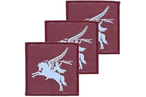Official Issue 16 Air Assault Brigade Maroon Pegasus Flash TRF x3 TRF Pack