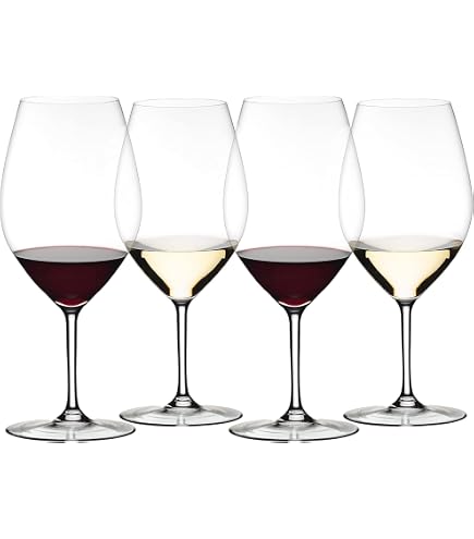 Juego De 6 Vasos De Cristal Con Rayas Azules - 270 Ml Cada Uno, Ideales Para Bebidas Frías