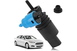 VXIWSCY Con Guarnizione, Pompa Tergicristallo Pompa Lavavetri Universale Per Jeep, Dodge, Chrysler, Volkswagen, Audi, BMW, Chevrolet, Ford - Inclusa Guarnizione, Compatibilità Estesa Con Diversi Modelli Di Au