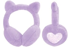 SUGSHYN Paraorecchie Bambina Invernale Copriorecchie Unicorno Ragazze Fascia Scaldaorecchie Gatto Bimba Pelosa Pelliccia Donna Inverno Peluche Protezione Carino Fluffy Orecchie per Bambini Scaldino