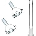 OUTONTRIP 18.8mm Downstem with 14.4mm Bowl Shooter for Glass Bongs/Water Pipes (Multicolour)