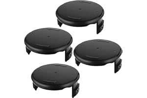 Chuancheng 4 tappi di copertura bobine F016F04557 per Bosch Art 23SL 26SL 2300 Easy Strimmer Base di ricambio