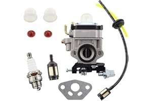 MCHNIC Vergaser mit Benzinfilter Benzinschlauch Satz für ATIKA HB 60, HB 60N, HB60, HB60N N-200 Heckenscher