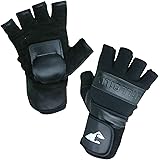 HILLBILLYWrist Guard Gloves - Half Finger (