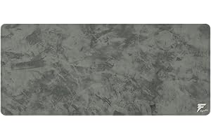 FORCEX Signature Gray Gaming Mousepad – Waterproof, Large...
