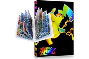 LEMIL Raccoglitore carte, Album di carte, Porta carte 4 tasche, Album per giochi di carte collezionabili, 30 pagine Capacità 240 carte (PK-5)