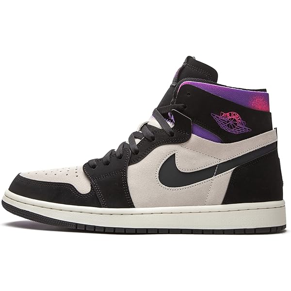 Nike Mens Air Jordan 1 Mid SE - 852542 105 - White Court Purple