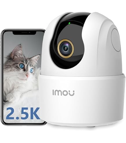 Caméra Intérieur Imou 3K (5MP) WiFi 6 - Vision Nocturne Couleur, Détection Personnes/animaux, Suivi 360°