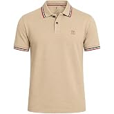 TIMSHEL Erkek Premium Polo Yaka T-Shirt, Pike Kumaş, Regular Fit, Kısa Kollu
