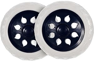 CHILDWEET 2 Piezas Ruedas De Carrito De Compras Reemplazo De Ruedas De Carro Ruedas Giratorias Para Muebles Ruedas Para Botes De Basura Partes El Plastico Ruedas Calientes Bebé De Ruedas