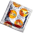 EXS | Delay Condoms | Natural Latex & Silicone Lubricated | Vegan | 144 Pack