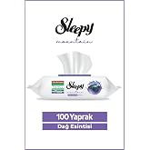 Sleepy Mountain Y&uuml;zey Temizlik Havlusu Mendili Dağ Esintisi 100 Yaprak